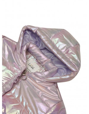 Girls Jacket Quilted Lavender